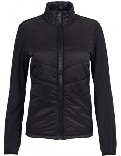 Indian Maharadja Goa Women Padded Jacket (Black)