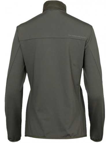 Indian Maharadja Goa Women Padded Jacket (Mud Green)