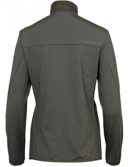 Indian Maharadja Goa Women Padded Jacket (Mud Green)