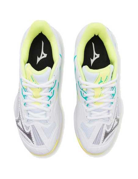 Mizuno Wave Exceed Light 2 Tennis & Padel (White/Sunnylime)
