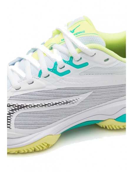 Mizuno Wave Exceed Light 2 Tennis & Padel (White/Sunnylime)