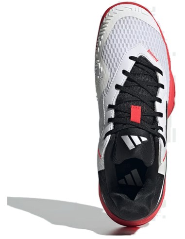 Adidas Barricade Kids (White/Black/Red)