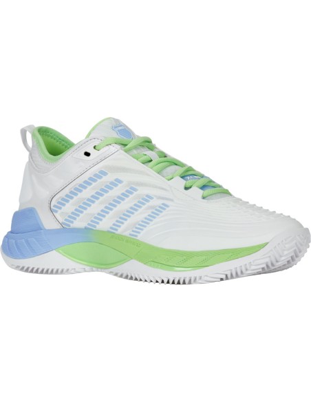 Kswiss Hypercourt Supreme 2 Clay (White/Green/Canal)