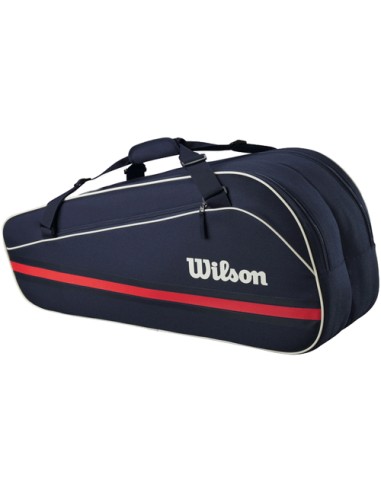 Wilson 6PK Team Raquet Bag 2025 Navy