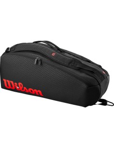 Wilson Clash V3 6PK Raquet Bag (Black/Red)