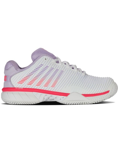 Kswiss Hypercourt Express 2 Clay (White/Orchidpetal/Neon)