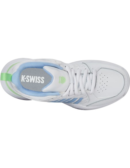 Kswiss Court Express 2 Clay (White/Duth Canal/Green)