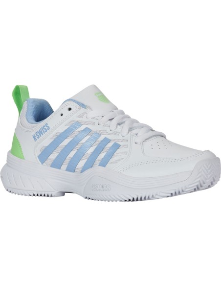 Kswiss Court Express 2 Clay (White/Duth Canal/Green)