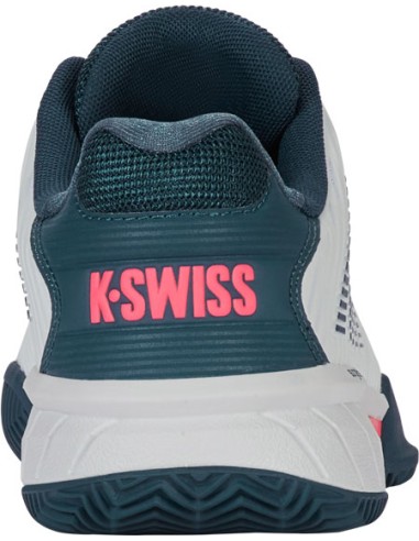 Kswiss Hypercourt Express 2 Clay (White/Stargazer/Neonblaze)