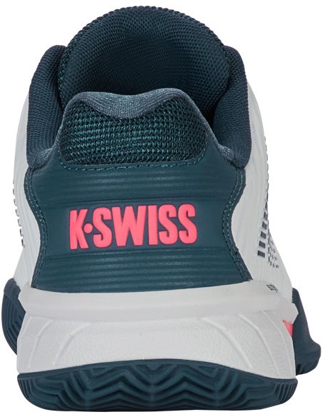 Kswiss Hypercourt Express 2 Clay (White/Stargazer/Neonblaze)