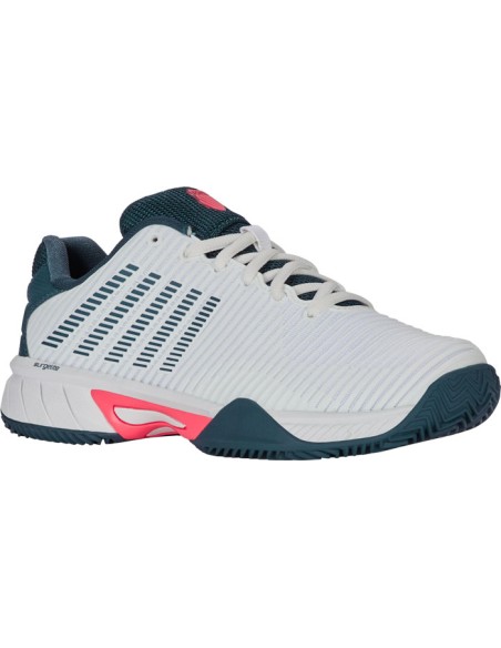 Kswiss Hypercourt Express 2 Clay (White/Stargazer/Neonblaze)