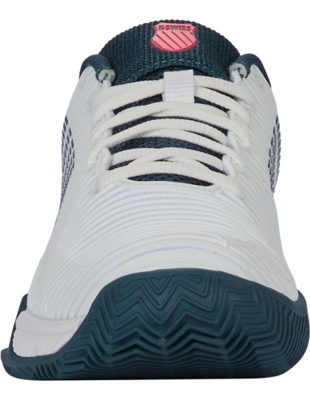 Kswiss Hypercourt Express 2 Clay (White/Stargazer/Neonblaze)