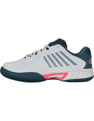 Kswiss Hypercourt Express 2 Clay (White/Stargazer/Neonblaze)