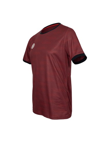 Indian Maharadja Men Pique Printed Tee (Bordeaux)