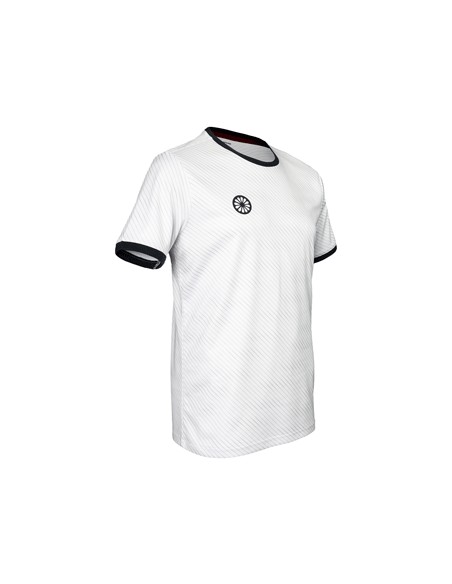 Indian Maharadja Men Pique Printed Tee (Bright White)