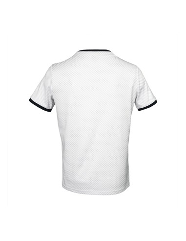 Indian Maharadja Men Pique Printed Tee (Bright White)