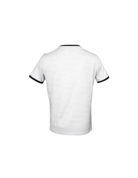 Indian Maharadja Men Pique Printed Tee (Bright White)