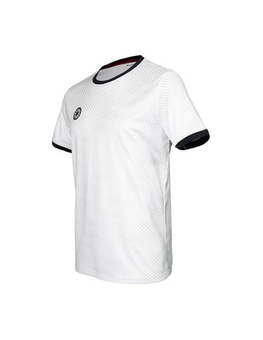 Indian Maharadja Men Pique Printed Tee (Bright White)