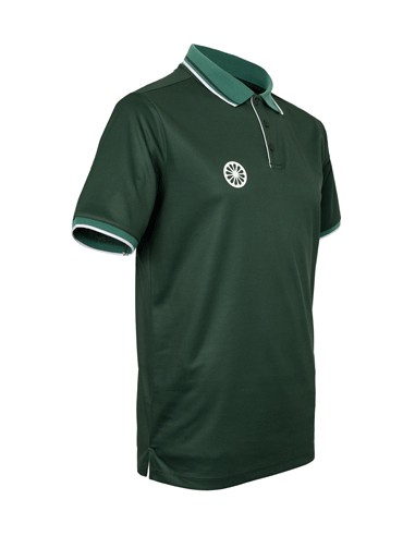 Indian Maharadja Men Pique Polo (Forest Green)