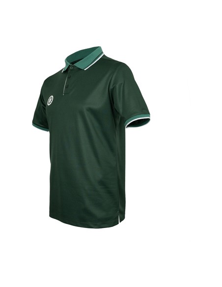 Indian Maharadja Men Pique Polo (Forest Green)