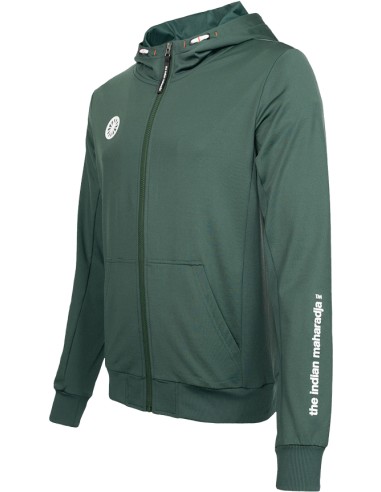 Indian Maharadja Kadiri Men Hooded Jacket (Forest Green)