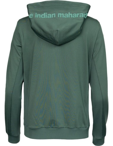 Indian Maharadja Kadiri Women Hooded Jacket (Forest Green)