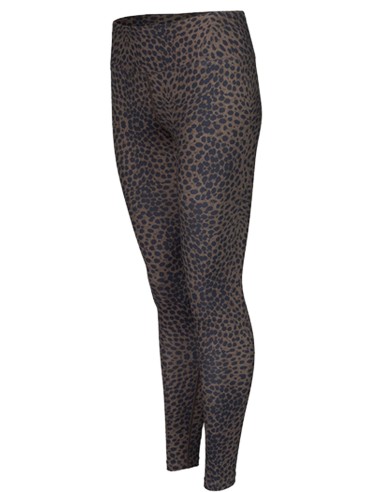 Indian Maharadja Women Leopard Tight (Night Blue)