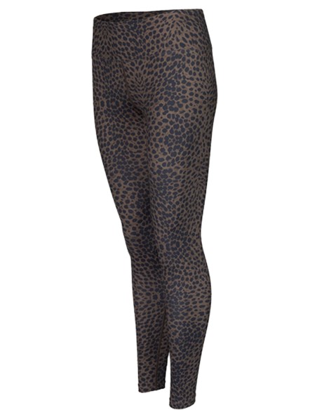 Indian Maharadja Women Leopard Tight (Night Blue)