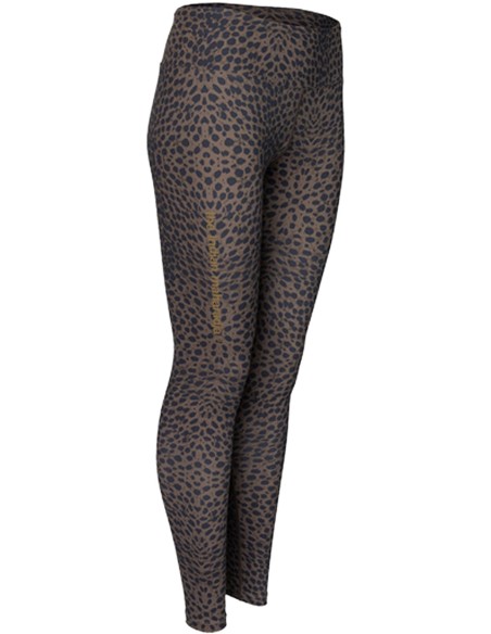 Indian Maharadja Women Leopard Tight (Night Blue)