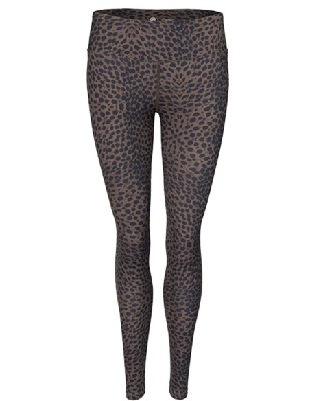 Indian Maharadja Women Leopard Tight (Night Blue)