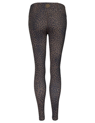 Indian Maharadja Women Leopard Tight (Night Blue)