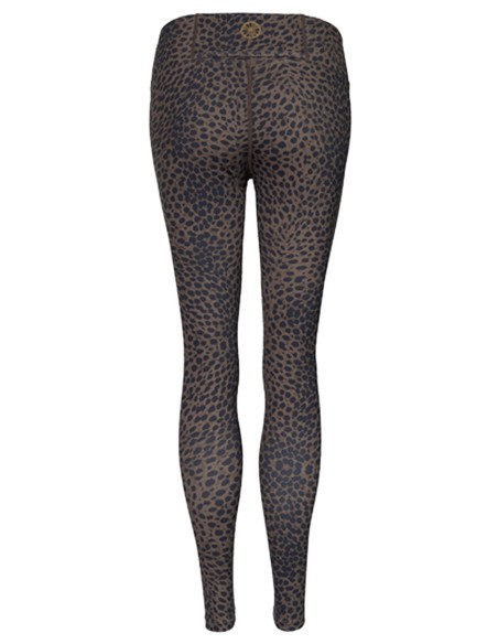 Indian Maharadja Women Leopard Tight (Night Blue)