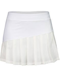 Indian Maharadja Women Pleated Skirt Bright White
