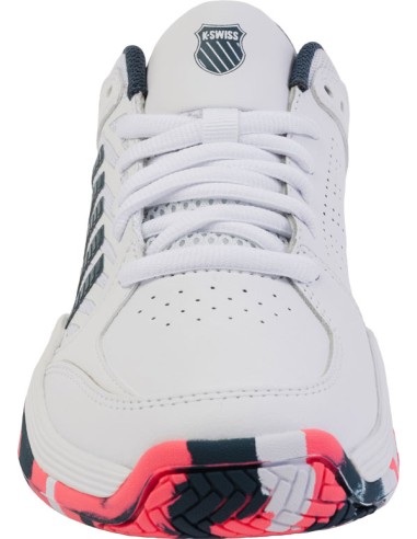 K-Swiss Court Express 2 White/Stargazer/Neonblaze