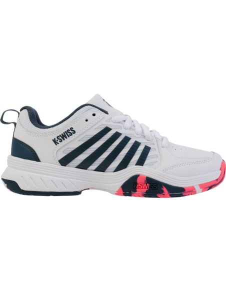 K-Swiss Court Express 2 White/Stargazer/Neonblaze