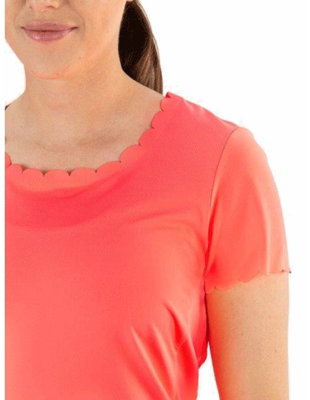 Sjeng Sports Lady Tee Imke (Flame Coral)