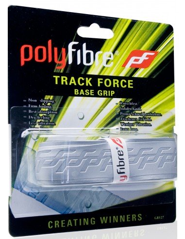 Polyfibre Track Force Base Grip Silver