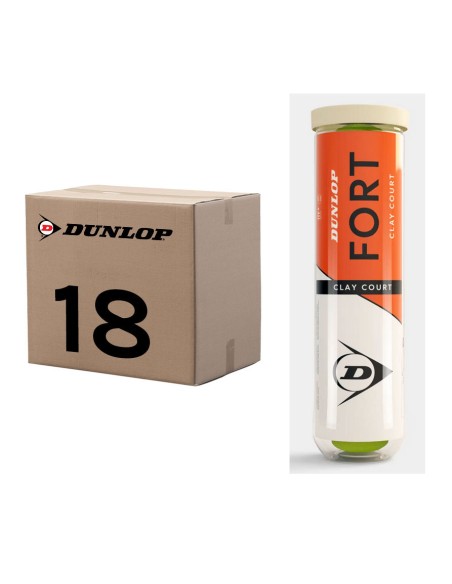 Dunlop Fort Claycourt (Doos 18x 4-pack)