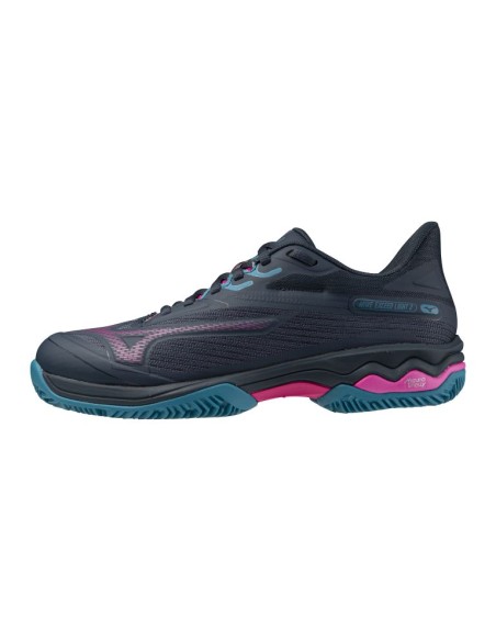 Mizuno Wave Exceed Light 2 Tennis & Padel MidnightNavy/FuchsiaPurple