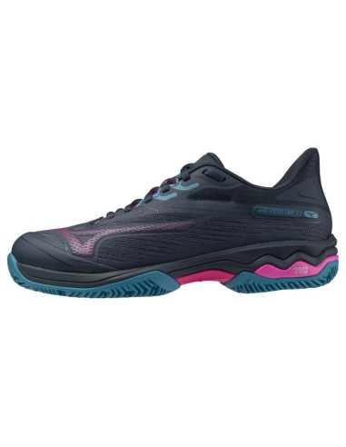 Mizuno Wave Exceed Light 2 Tennis & Padel MidnightNavy/FuchsiaPurple