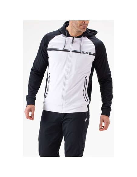 Sjeng Sports Men Hooded Jacket Anzel (Real White)