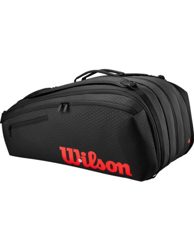 Wilson Clash V3 15PK Raquet Bag Black/Infrared