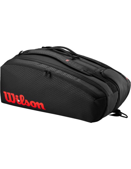 Wilson Clash V3 15PK Raquet Bag Black/Infrared
