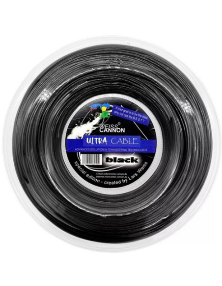 Weiss Cannon Ultra Cable Black