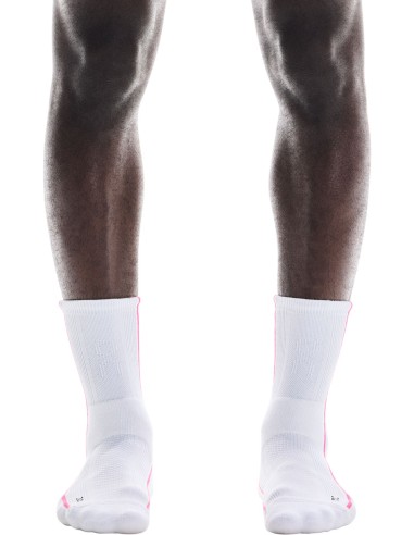 ON Court Sock High Unisex White/Pink