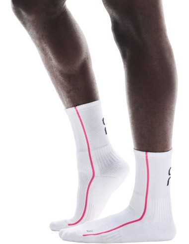 ON Court Sock High Unisex White/Pink
