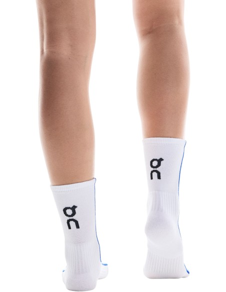 ON Court Sock High Unisex White/Indigo