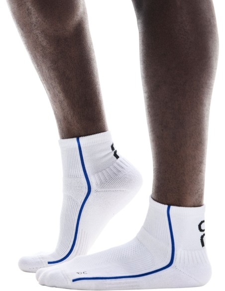 ON Court Sock Mid Unisex White/Indigo