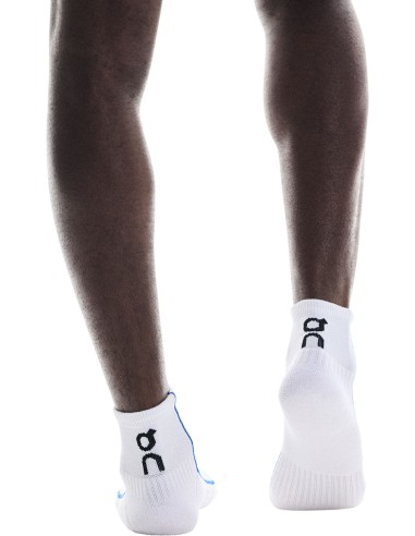 ON Court Sock Mid Unisex White/Indigo