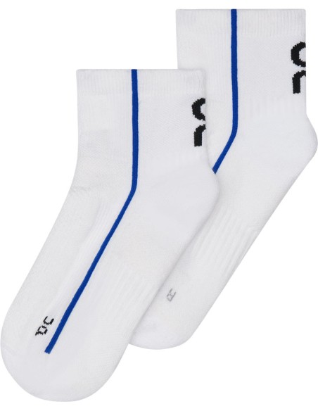 ON Court Sock Mid Unisex White/Indigo